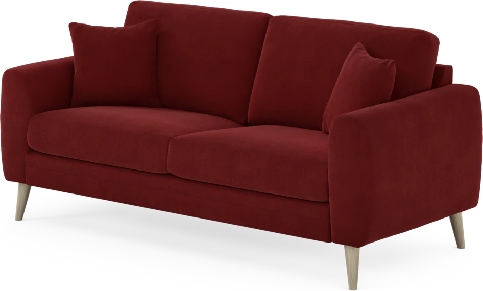Eden - 2,5-sits soffa - Röd