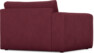 Free - 1,5-sits med armstöd vänster - Röd