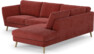 Madison Lux - 2-sits soffa med divan höger - Rosa