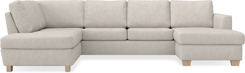 Friday - 3-sits soffa med divan vänster och schäslong höger - Grå