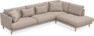 Harper - 3-sits soffa med divan höger - Beige