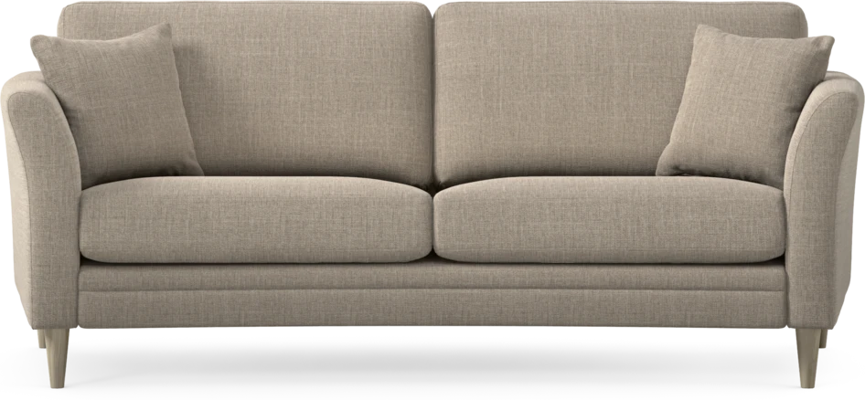 Eden - 2,5-sits soffa svängd - Beige