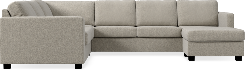 Nevada - Hörnsoffa, 2+3-sits med schäslong höger - Beige