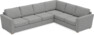 Friday - Hörnsoffa, 3+2-sits - Grå