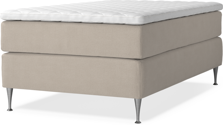 Delux Exclusive - Kontinentalsäng, enkelsäng 120 cm med bäddmadrass