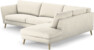 Madison Lux - 3-sits soffa med divan höger - Vit