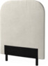 Delux Rundad - Sänggavel, 90-210 cm - Beige