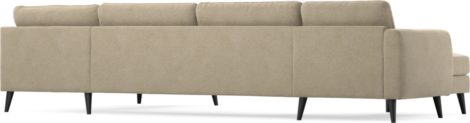 Bridge - 3-sits soffa med schäslong vänster och divan höger - Beige