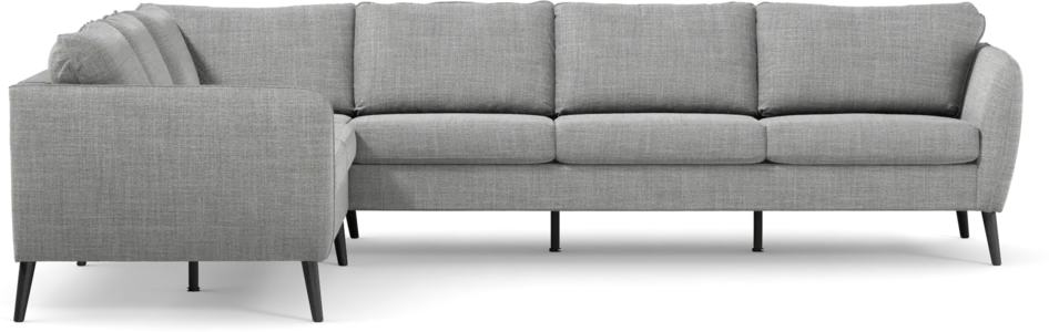 County - Hörnsoffa, 2+3-sits - Grå