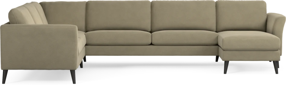 Bridge - Hörnsoffa, 2+3-sits med schäslong höger - Beige