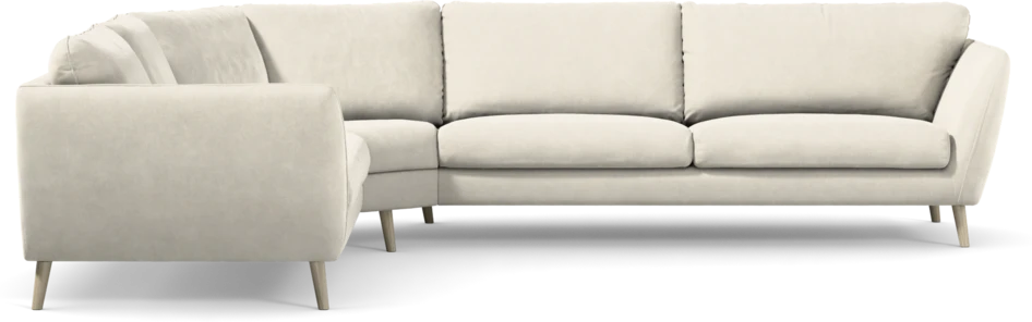 Madison Lux - Hörnsoffa 2+3-sits, hörn 2 - Vit