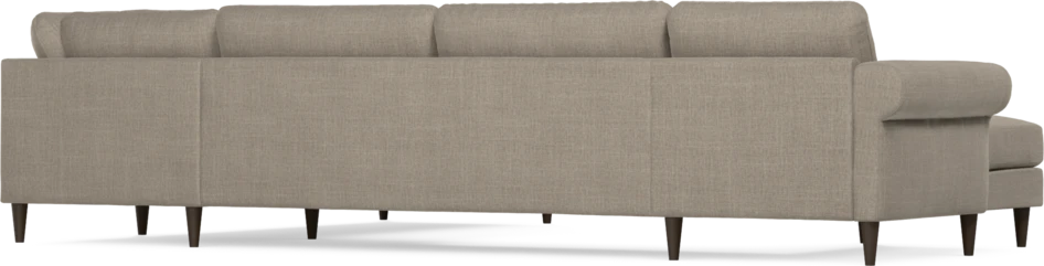 Bridge - Hörnsoffa, 3+2-sits med schäslong vänster - Beige