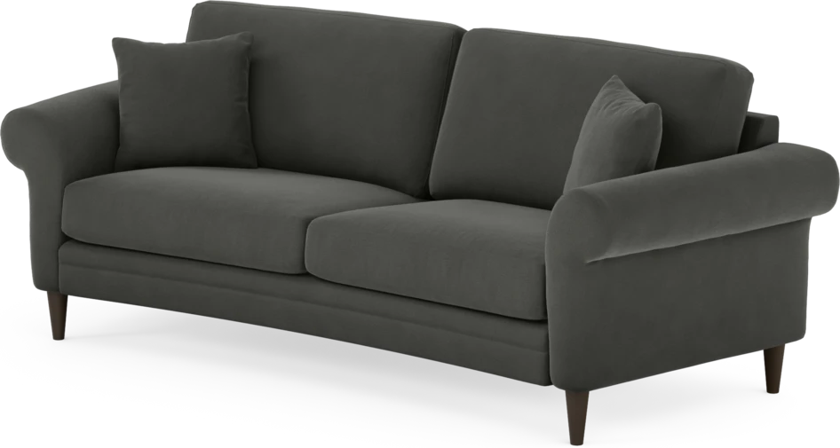 Eden - 2,5-sits soffa svängd - Grå
