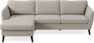 County - 3-sits soffa med flyttbar schäslong - Beige
