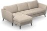 County - 3-sits soffa med flyttbar schäslong - Beige