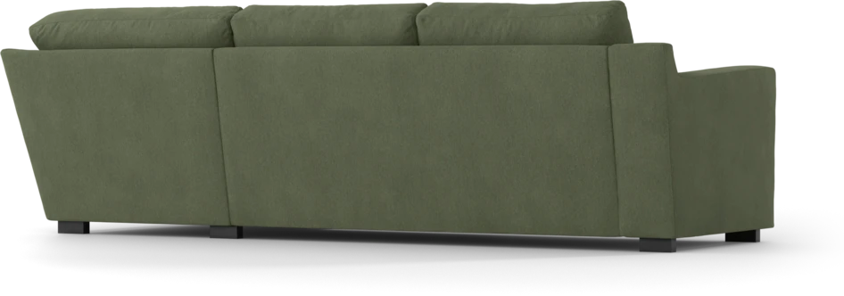Friday - 2,5-sits soffa med divan höger - Grön