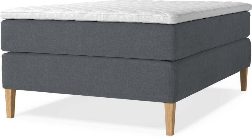 Delux Exclusive - Kontinentalsäng, enkelsäng 140 cm med bäddmadrass