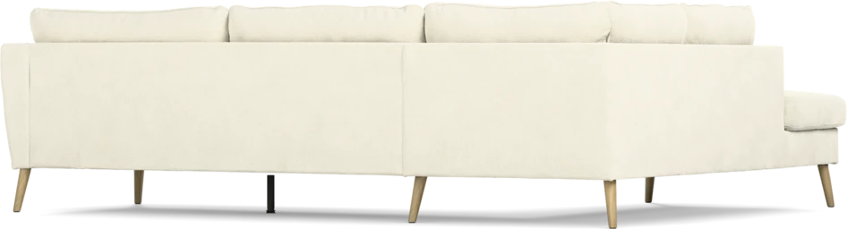 County - 2,5-sits soffa med divan vänster - Vit
