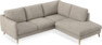 Madison Lux - 2-sits soffa med divan höger - Vit