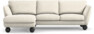 Madison Lux - 2-sits soffa med schäslong vänster - Vit