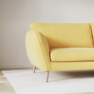 Madison Lux - 2-sits soffa med schäslong vänster - Gul