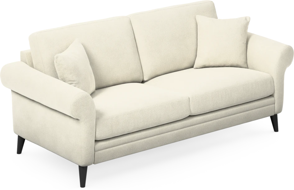 Eden - 2,5-sits soffa - Vit