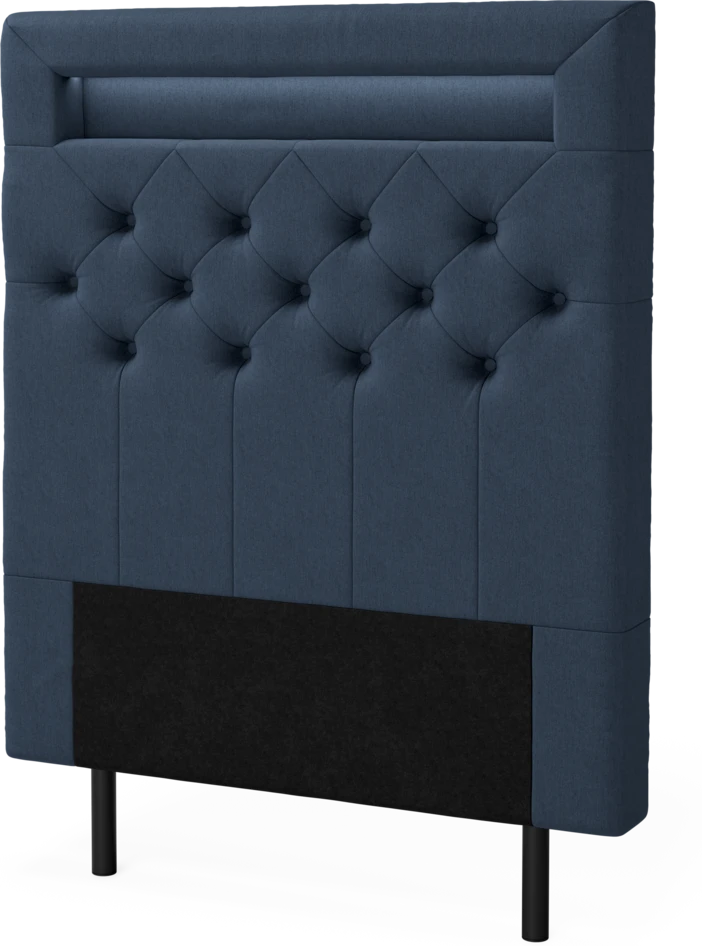 New York led - Sänggavel, 90-210 cm - Blå