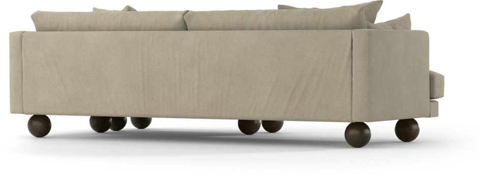 Harper - 4-sits med schäslong XL höger - Beige