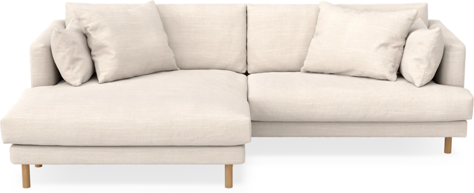Harper - 4-sits med schäslong XL vänster - Beige