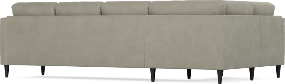 Eden - Hörnsoffa, 1+3-sits - Brun