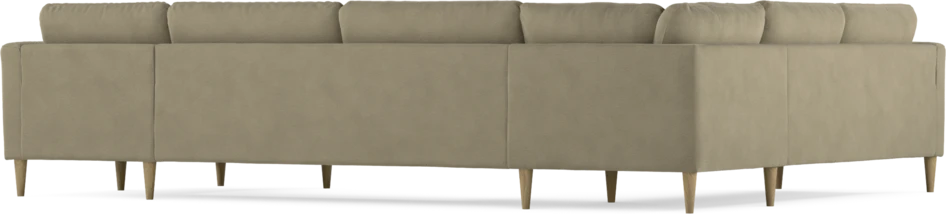 Bridge - Hörnsoffa, 2+3-sits med schäslong höger - Beige