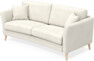 Eden - 2,5-sits soffa svängd - Vit