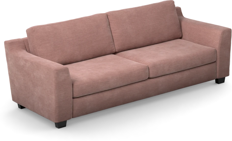 Friday - 3-sits soffa - Rosa
