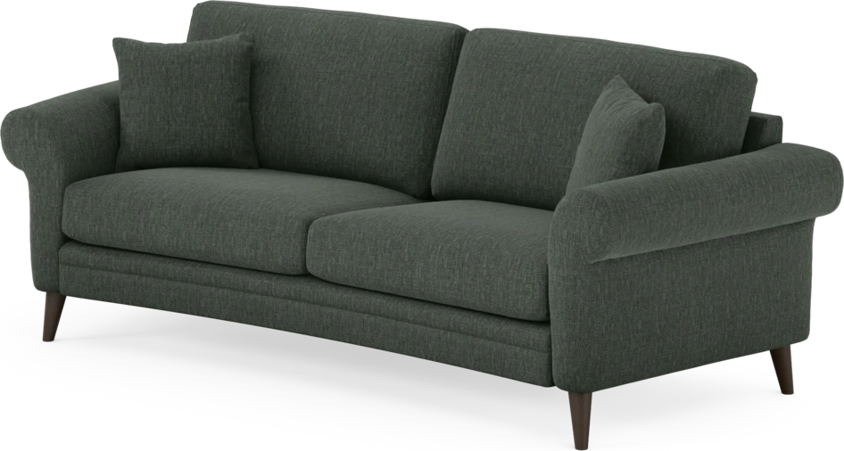 Eden - 2,5-sits soffa svängd - Grön