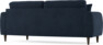 Eden - 2,5-sits soffa svängd - Blå