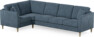 Eden - Hörnsoffa, 1+3-sits - Blå