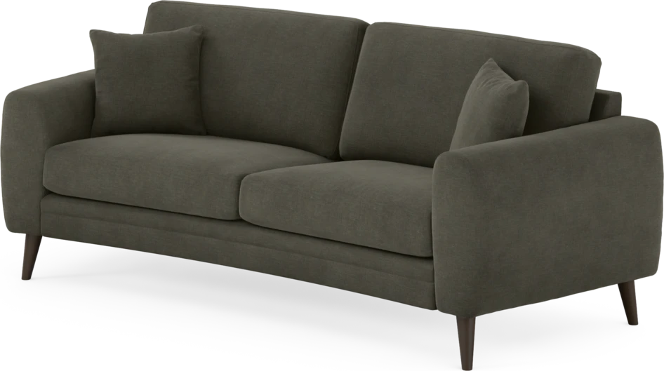 Eden - 2,5-sits soffa svängd - Grå