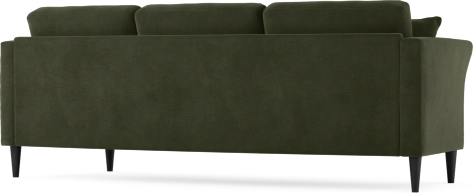Eden - 3-sits soffa svängd - Grön