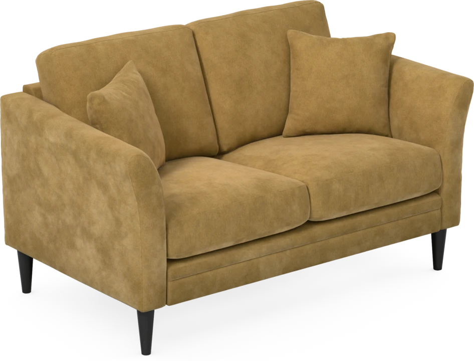 Eden - 2-sits soffa - Gul
