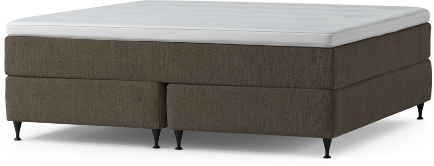 Delux Exclusive - Kontinentalsäng, dubbelsäng med bäddmadrass och sängben