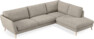 Madison Lux - 3-sits soffa med divan höger - Vit