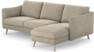 Madison - 2-sits soffa med schäslong höger - Beige