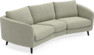 Madison - 3-sits soffa svängd, 70 cm - Beige