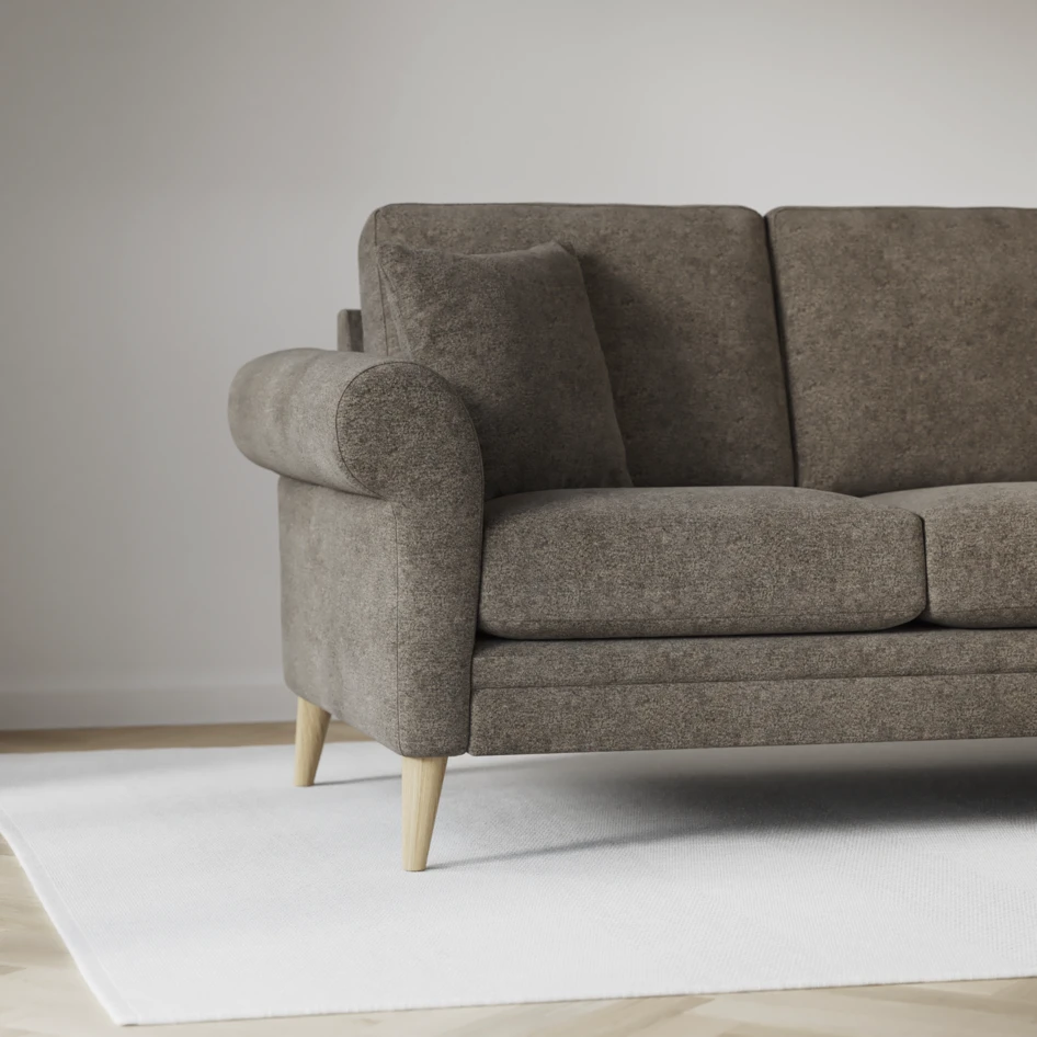 Eden - Hörnsoffa, 2+3-sits - Brun