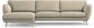 Madison Lux - 3-sits soffa med schäslong vänster - Beige