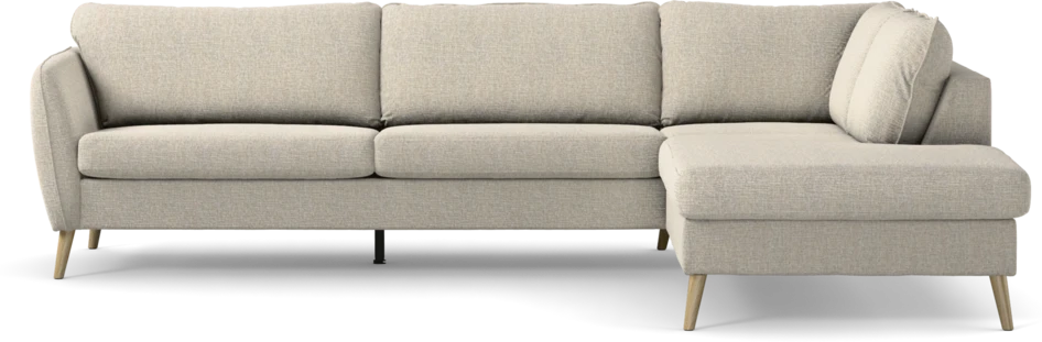 County - 2,5-sits soffa med divan höger - Beige