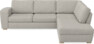 Friday - 2,5-sits soffa med divan höger - Beige