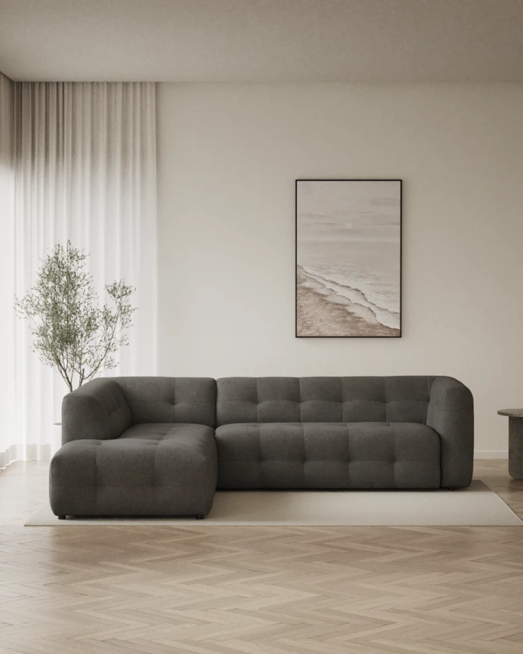Bella - 3-sits soffa med divan vänster - inspiration