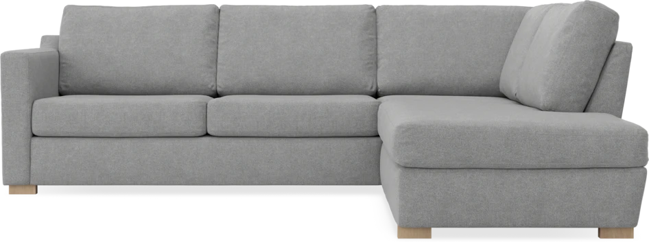 Friday - 2,5-sits soffa med divan höger - Grå