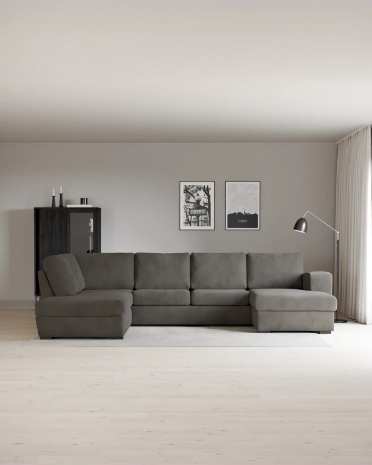 Friday - 3-sits soffa med divan vänster och schäslong höger - inspiration